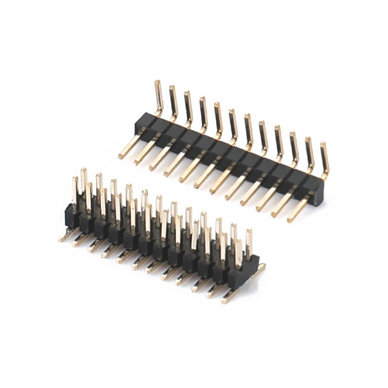 1.0mm 90度 SMT 排针